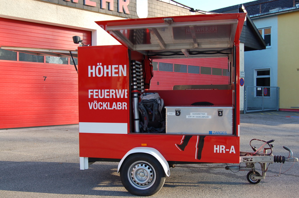 Höhenrettungsanhänger