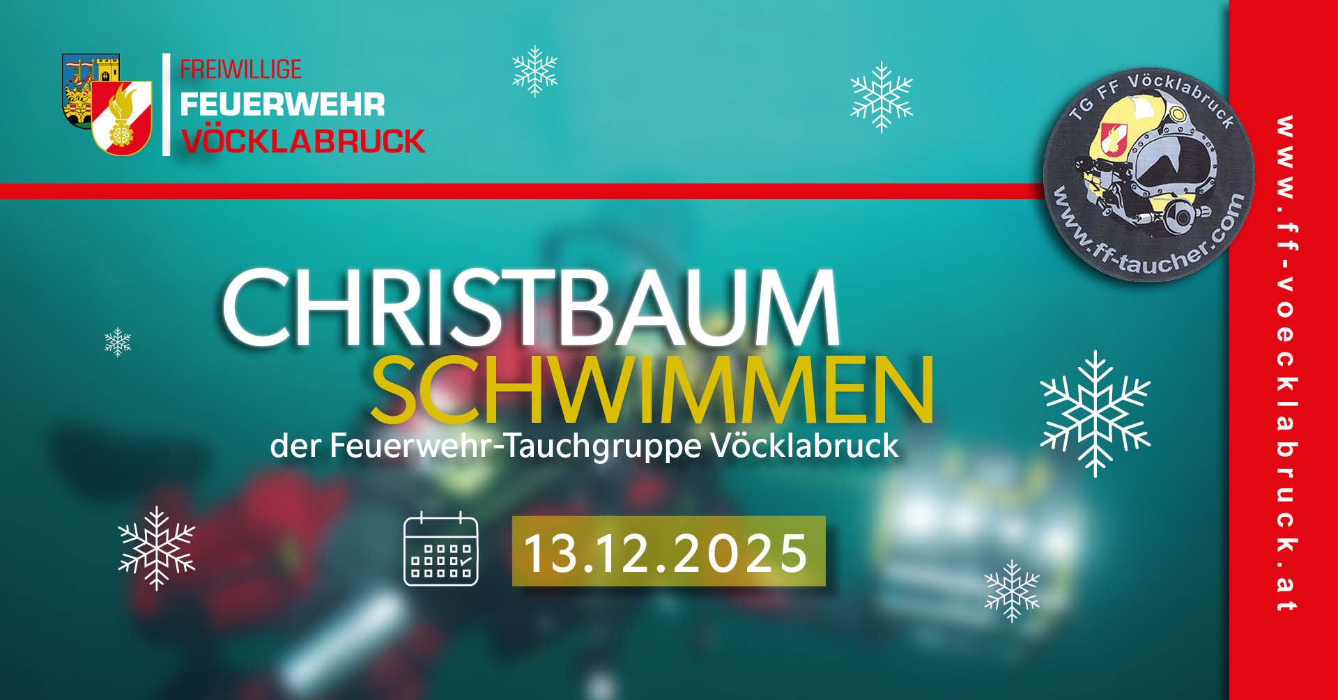 4. Christbaumschwimmen der Tauchgruppe Vöcklabruck