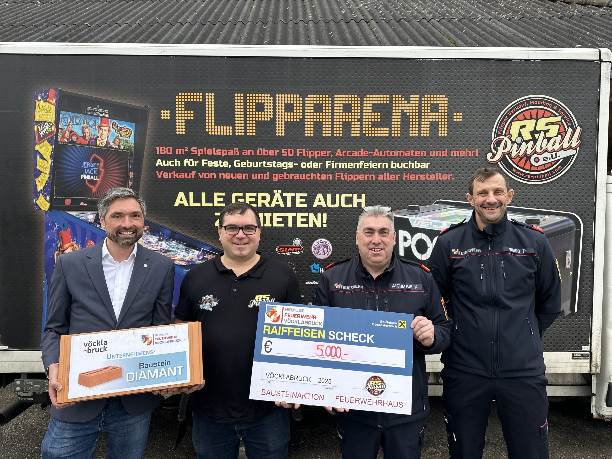 Diamant-Spende von RS-Pinball als vorweihnachtliche Überraschung