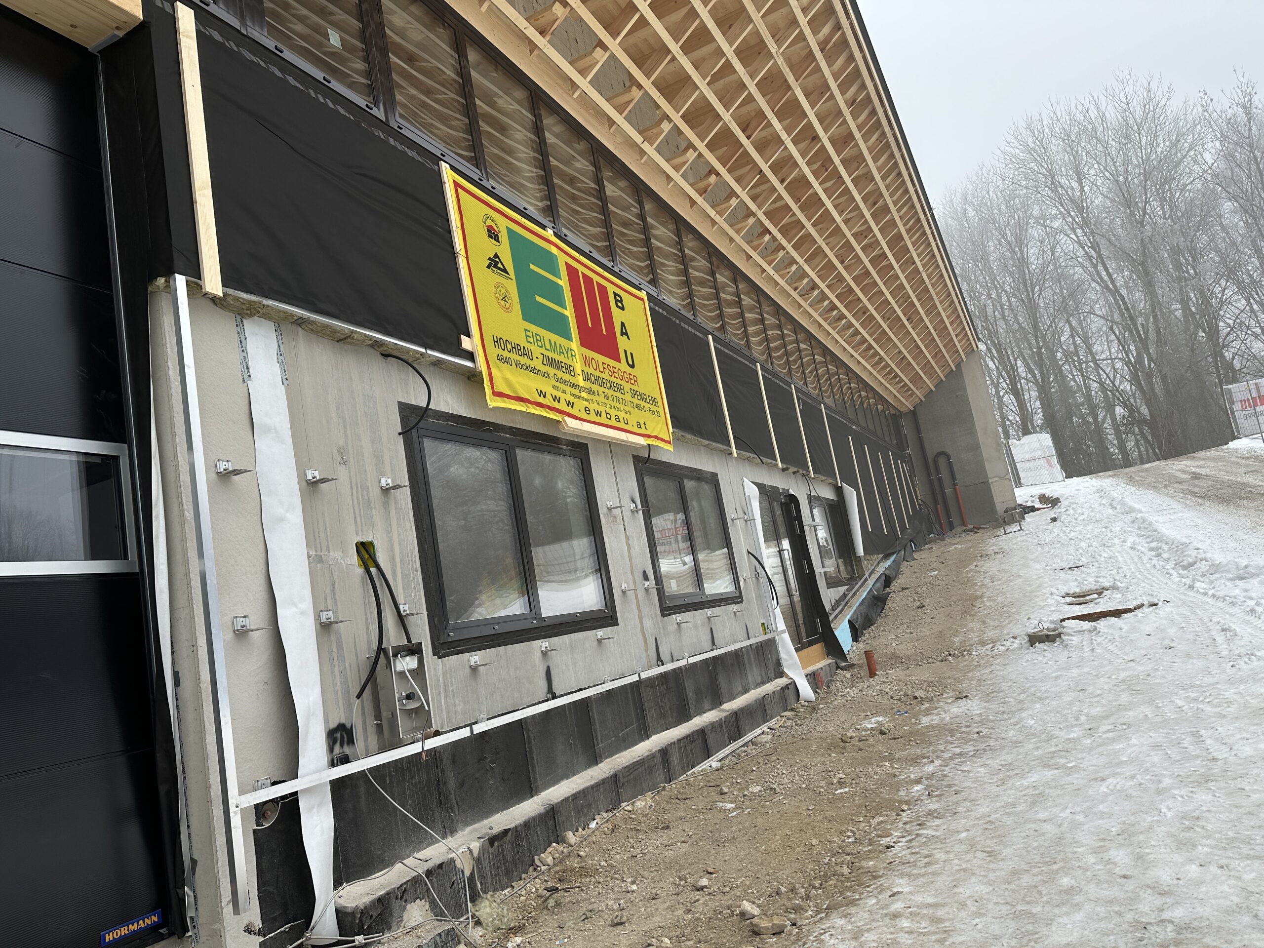 Baufortschritt KW 3–4: Nach der Winterpause geht es zügig weiter